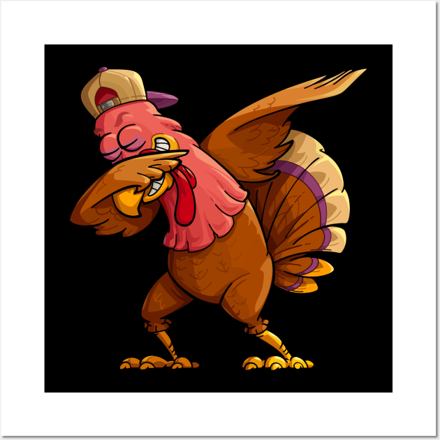 Dabbing Turkey 1Give your design a name! Wall Art by RahimKomekow